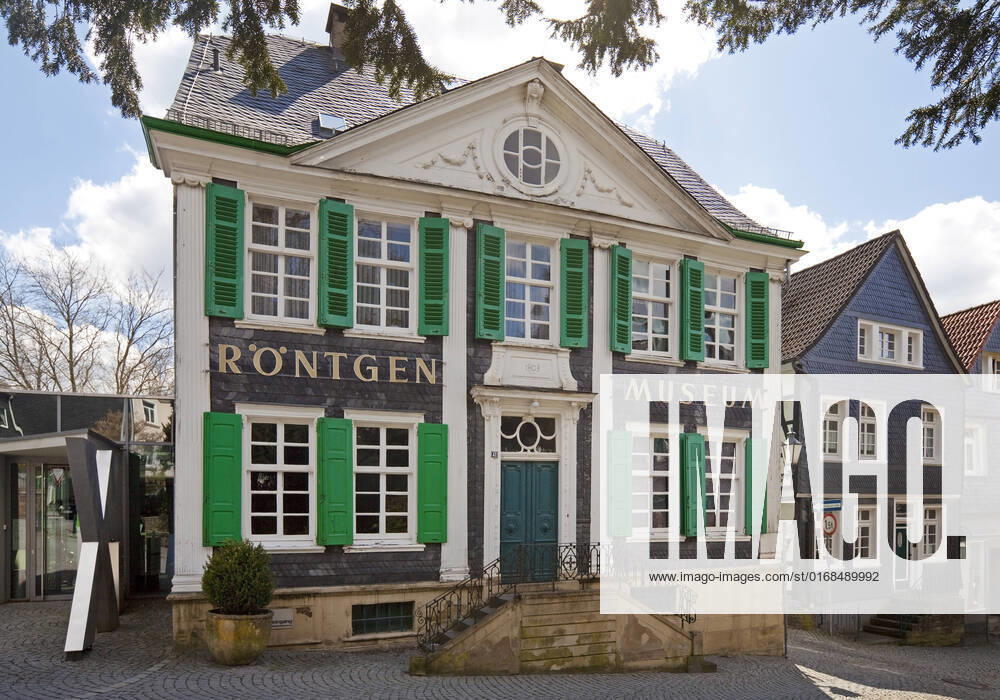 RS_Roentgen-Museum_09.tif Deutsches Roentgen-Museum, Remscheid, Bergisches Land, Nordrhein-Westfalen, Deutschland, Europa