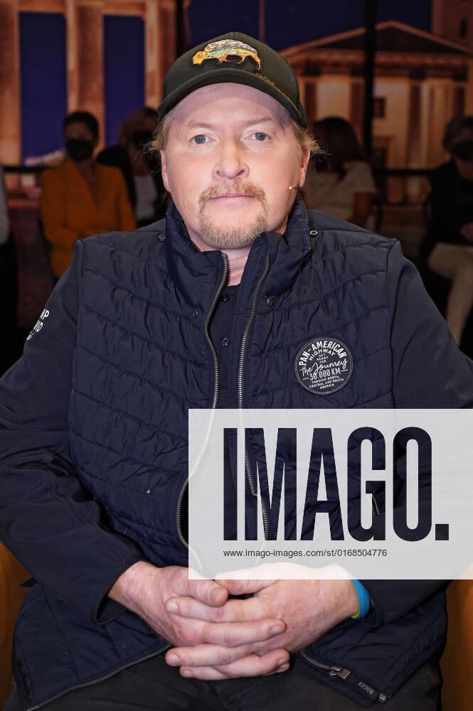 Joey Kelly bei der Aufzeichnung der MDR rbb-Talkshow Riverboat im Studio A im RBB-Fernsehzentrum. Berlin