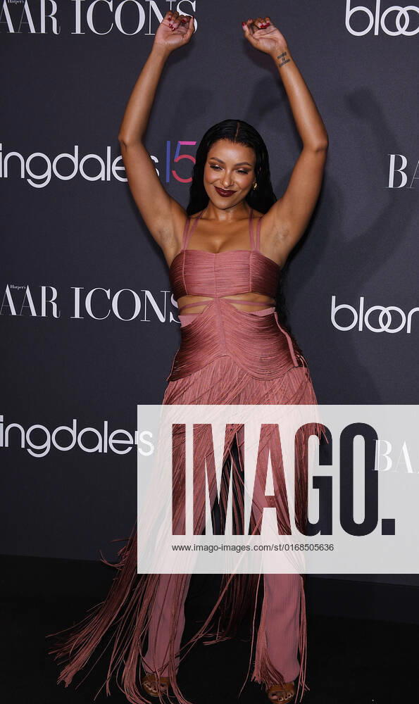 Kat Graham attends 2022 Harper s Bazaar ICONS & Bloomingdale s 150th Anniversary on September 09, 2022 in New York City. New York USA - ZUMAs181 20220909_zea_s181_150