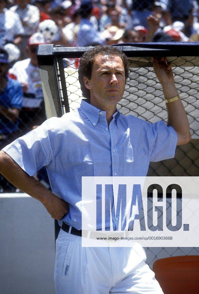 BECKENBAUER Franz Trainer Team_Deutschland FIFA Fussball Weltmeisterschaften 1986 in Mexiko