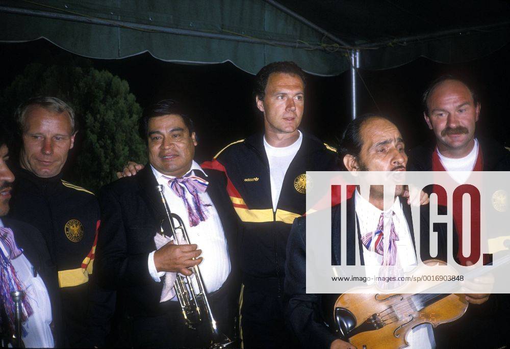 BECKENBAUER Franz Trainer Team_Deutschland FIFA Fussball Weltmeisterschaften 1986 in Mexiko