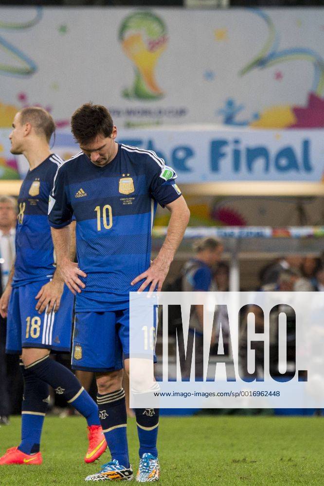 Lionel Messi (ARG), JULY 13, 2014 - Football Soccer : Lionel Messi of Argentina looks dejected after the FIFA World Cup Noxthirdxpartyxsales (ptmb061753)