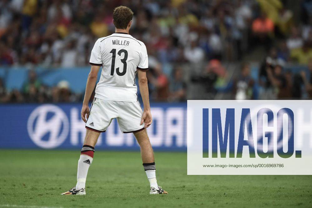 Fussball WM 2014, Finale Deutschland - Argentinien, v.l. Thomas Müller (Deutsche Fussball Nationalmannschaft DFB)