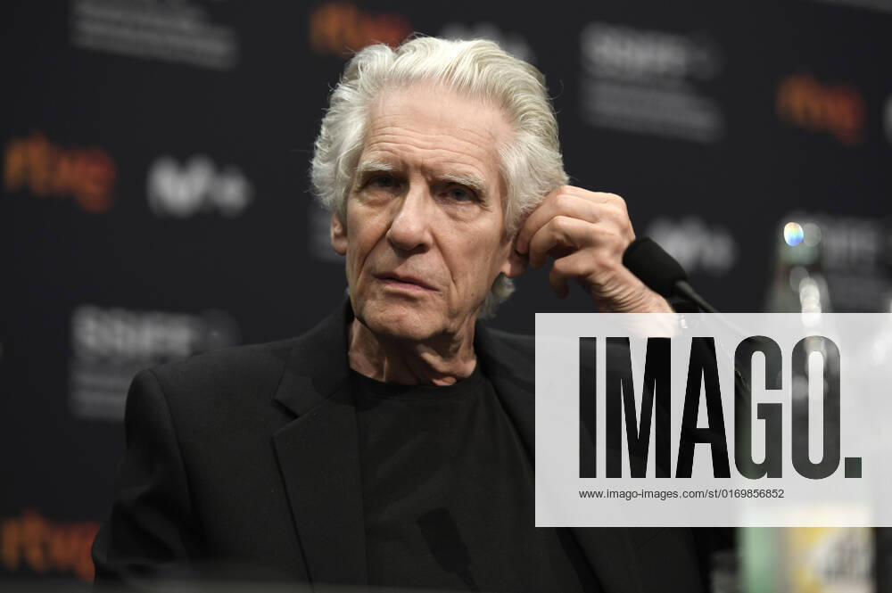 David Cronenberg bei der Pressekonferenz zur Verleihung des Donistia Awards auf dem 70. Internationalen Filmfestival San Sebastian Festival Internacional de Cine de San Sebastian im Kursaal. San Sebastian