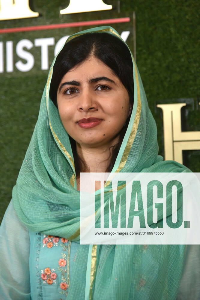WASHINGTON, DC - SEPTEMBER 24: Malala Yousafzai at HISTORYTalks 2022: Your Place in History at DAR Constitution Hall in Washington, DC on September 24, 2022.