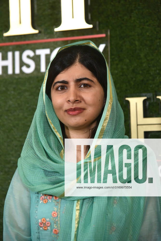 WASHINGTON, DC - SEPTEMBER 24: Malala Yousafzai at HISTORYTalks 2022: Your Place in History at DAR Constitution Hall in Washington, DC on September 24, 2022.