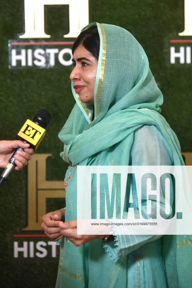 WASHINGTON, DC - SEPTEMBER 24: Malala Yousafzai at HISTORYTalks 2022: Your Place in History at DAR Constitution Hall in Washington, DC on September 24, 2022.