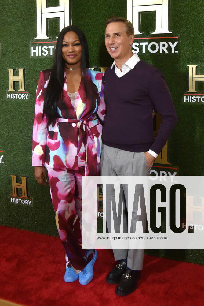 WASHINGTON, DC - SEPTEMBER 24: Garcelle Beauvais and Paul Buccieri at HISTORYTalks 2022: Your Place in History at DAR Constitution Hall in Washington, DC on September 24, 2022.