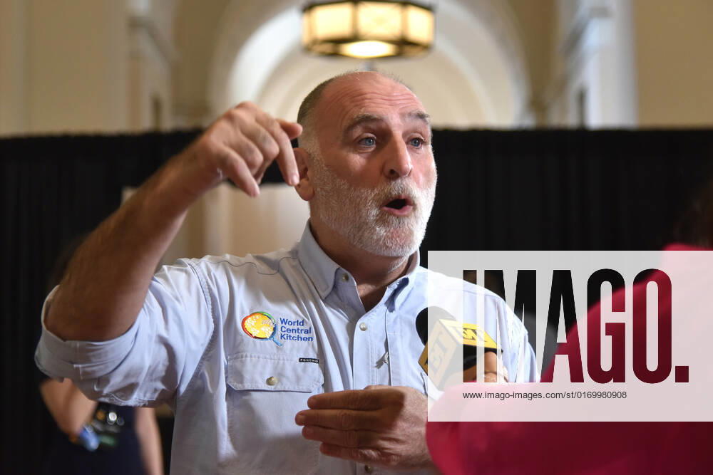 WASHINGTON, DC - SEPTEMBER 24: Jose Andres at HISTORYTalks 2022: Your Place in History at DAR Constitution Hall in Washington, DC on September 24, 2022.