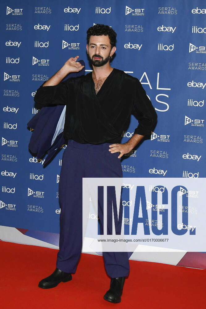 Foto IPP Mario Romano Milano 25 9 2019 red carpet Serial Awards 2022 nella foto Pierluca Mariti Italy Photo Press - World Copyright -SERIAL AWARD-
