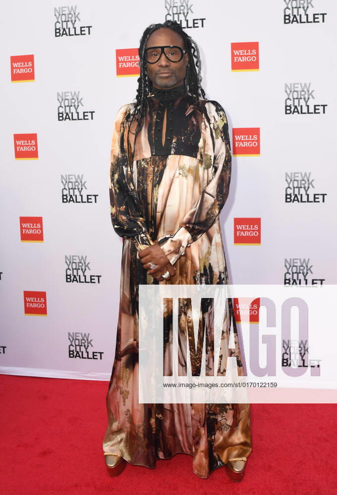 NEW YORK, NY- SEPTEMBER 28: Billy Porter at the 2022 NYC Ballet Fall Fashion Gala at the David H.Koch Theater in New York City on September 28, 2022.