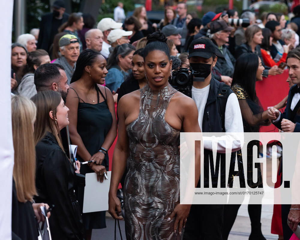 Laverne Cox arrive on the red carpet at the New York City Ballet 2022 Fall Fashion Gala at the David H. Koch Theater in New York City on Wednesday, September 28th, 2022. 1 NYP20220928524 GabrielexHoltermann