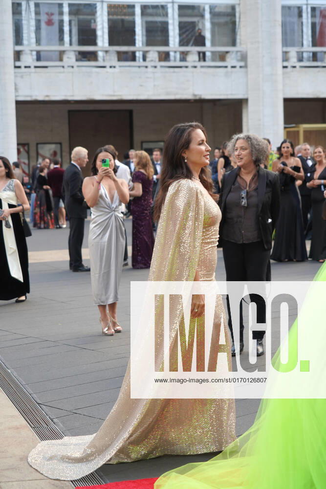 KRISTIN DAVIS attends the New York City Ballet 2022 .Fall Fashion Gala,.The David H. Koch Theater, Lincoln Center,.NYC.September 28, 2022. New York USA - ZUMAms4_ 20220928_zaf_ms4_013