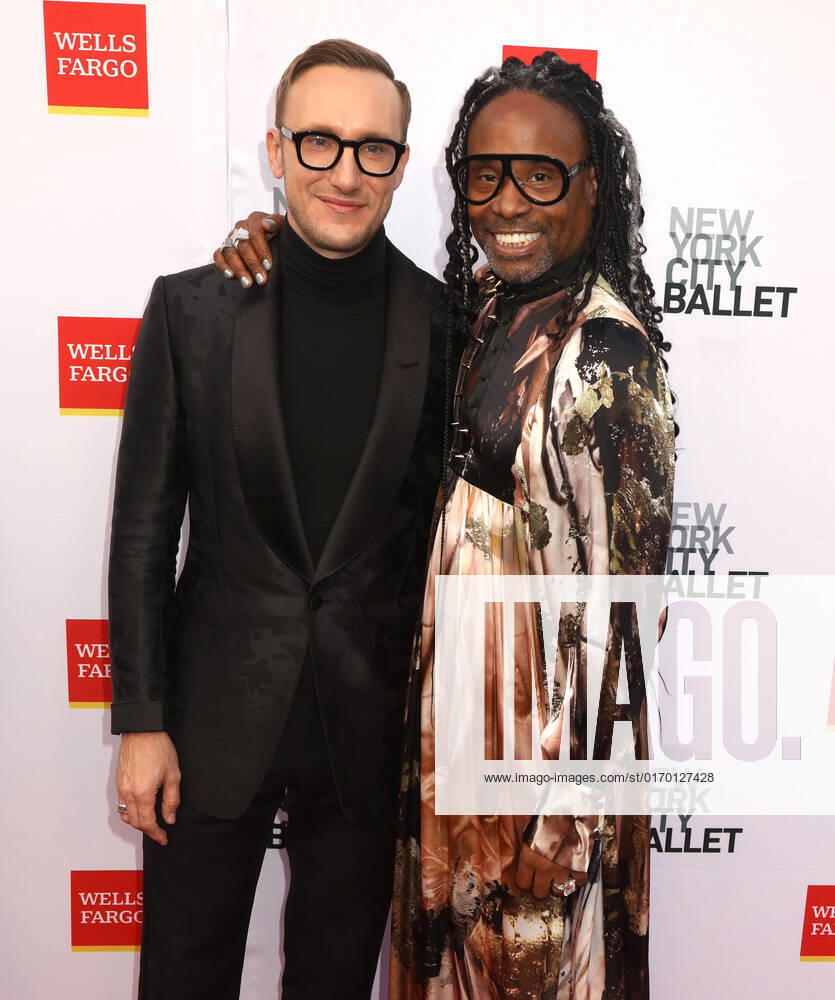BILLY PORTER and husband ADAM SMITH attend the New York City Ballet 2022 Fall Fashion Gala held at the David H. Koch Theater at Lincoln Center. New York City USA - ZUMAk03_ 20220928_zaf_k03_045