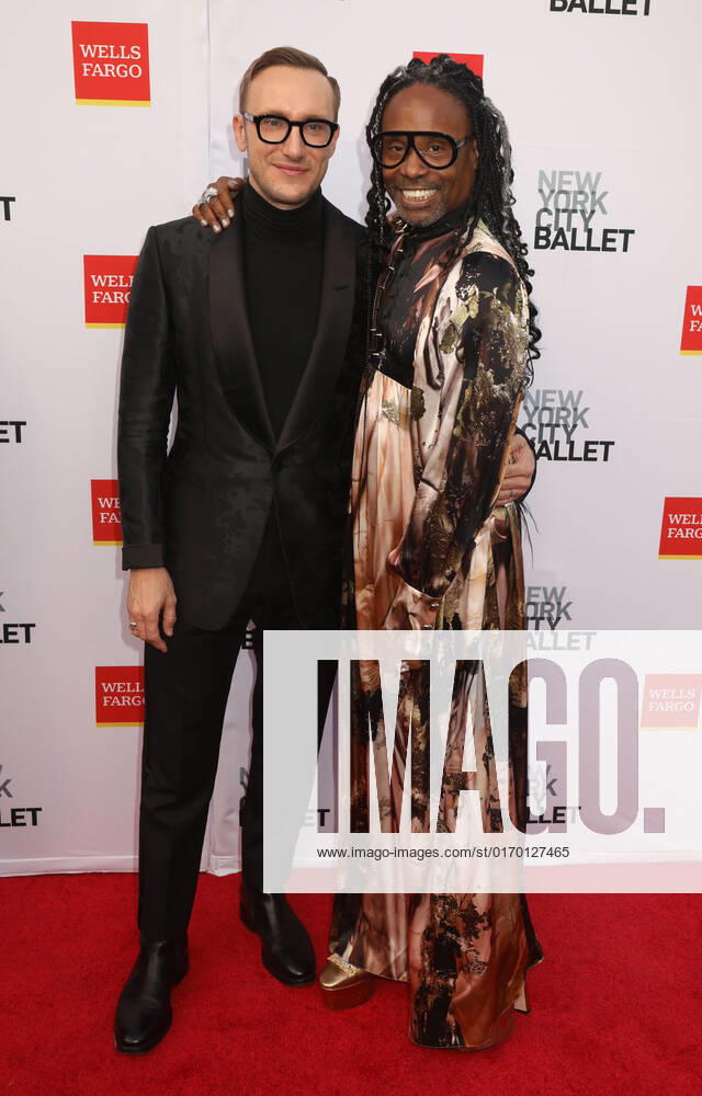 BILLY PORTER and husband ADAM SMITH attend the New York City Ballet 2022 Fall Fashion Gala held at the David H. Koch Theater at Lincoln Center. New York City USA - ZUMAk03_ 20220928_zaf_k03_044