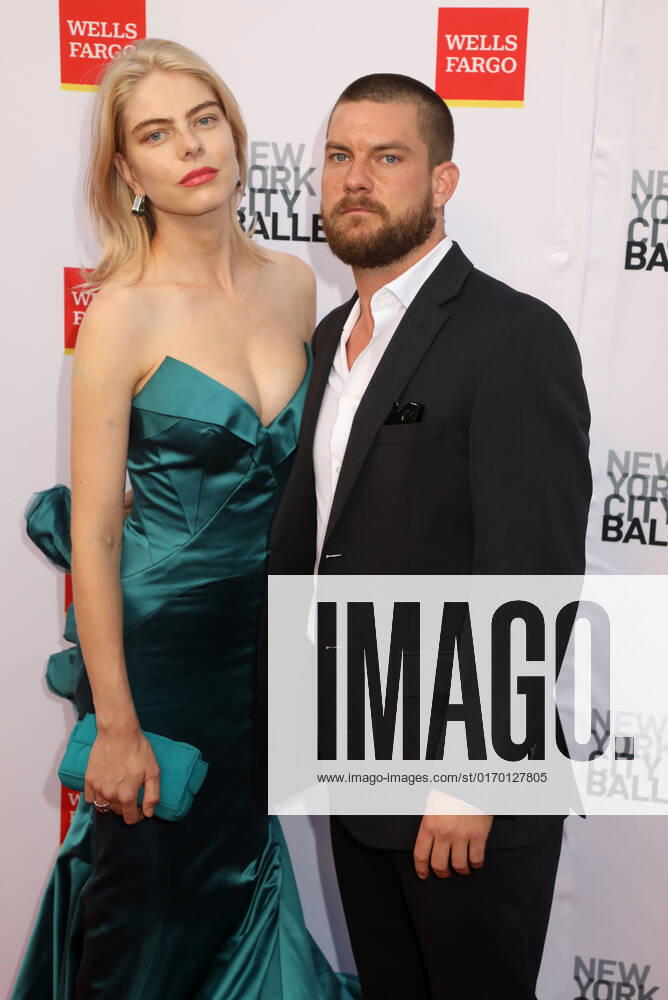 Actress VERA BULDER and her husband actor JAKE WEARY attend the New York City Ballet 2022 Fall Fashion Gala held at the David H. Koch Theater at Lincoln Center. New York City USA - ZUMAk03_ 20220928_zaf_k03_057