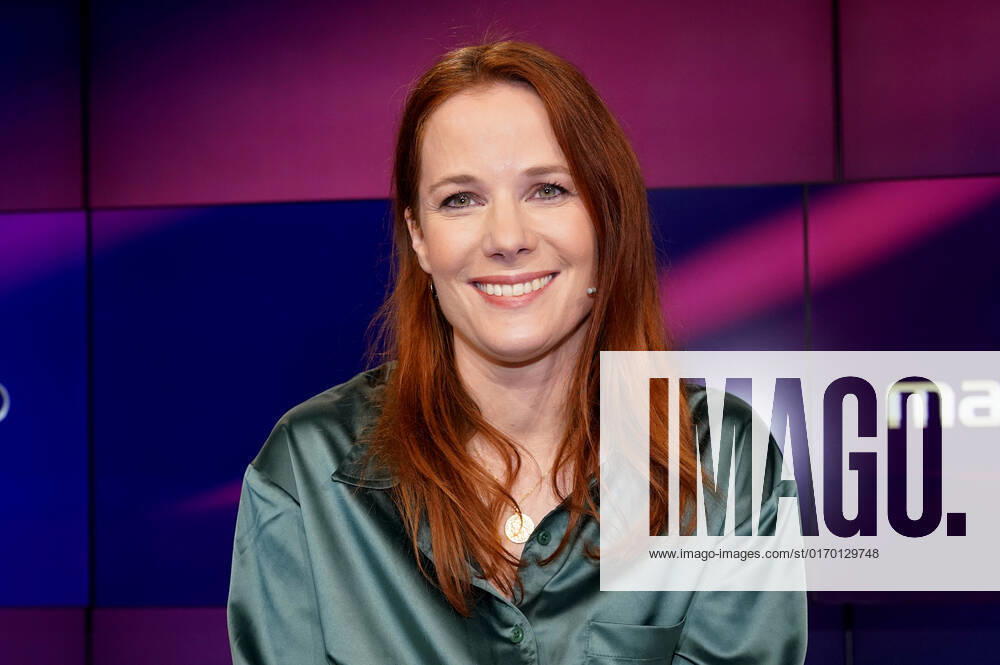 Florence Gaub in der ARD-Talkshow maischberger im Studio Adlershof. Berlin