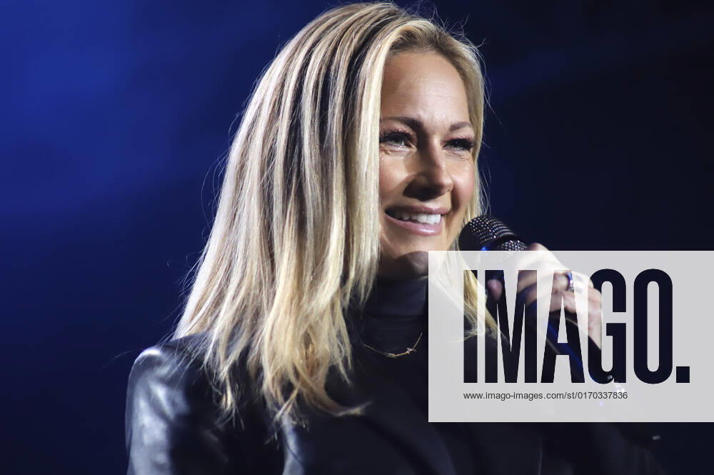 Helene Fischer live in der Talstation der Schlossalmbahn. Bad Hofgastein, 01.10..2022