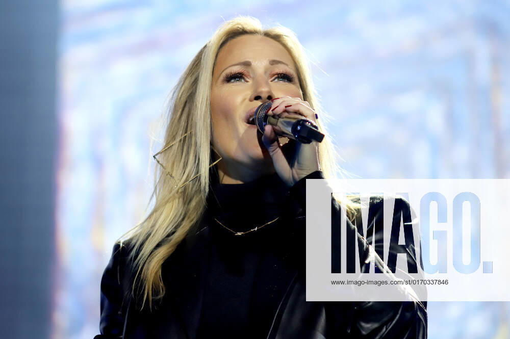 Helene Fischer live in der Talstation der Schlossalmbahn. Bad Hofgastein, 01.10..2022