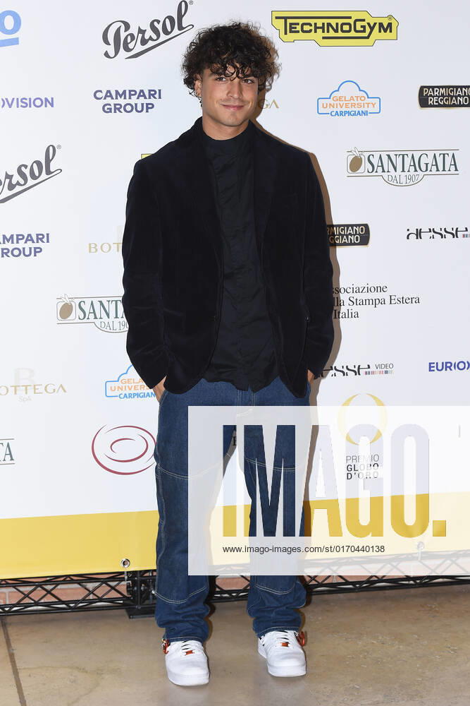 Globo d oro award at the auditorium parco della musica. Rome (Italy), 04 October 2022 Leo Gassmann on the red carpet of the Globo d oro award at the auditorium parco della musica. Rome (Italy), 04 October 2022 Imago-Images Emmefoto