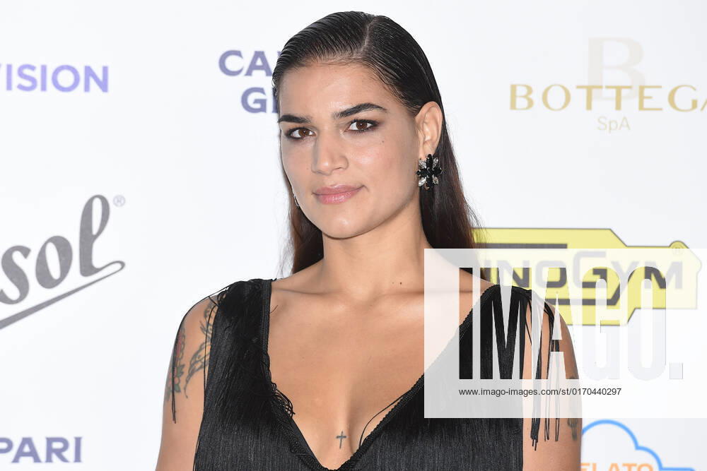 Globo d oro award at the auditorium parco della musica. Rome (Italy), 04 October 2022 Lina Siciliano on the red carpet of the Globo d oro award at the auditorium parco della musica. Rome (Italy), 04 October 2022 Imago-Images Emmefoto