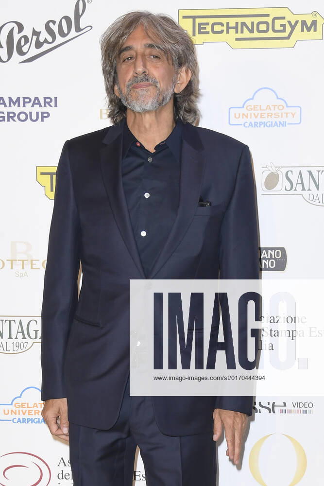 Sergio Rubini attends at the red carpet of the Globo d oro award 2022 at the Auditorium Parco Della Musica. Rome Italy - ZUMAs197 20221004_zaa_s197_408