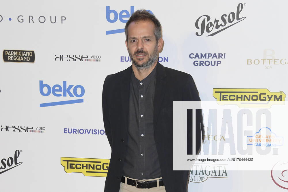 Simone Godano attends at the red carpet of the Globo d oro award 2022 at the Auditorium Parco Della Musica. Rome Italy - ZUMAs197 20221004_zaa_s197_425