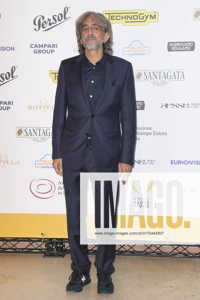 Sergio Rubini attends at the red carpet of the Globo d oro award 2022 at the Auditorium Parco Della Musica. Rome Italy - ZUMAs197 20221004_zaa_s197_445