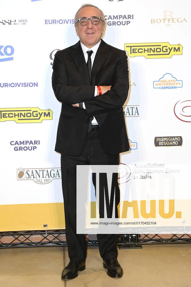Silvio Orlando bei der 62. Verleihung des Globo d Oro 2022 im Auditorium Parco della Musica. Rom