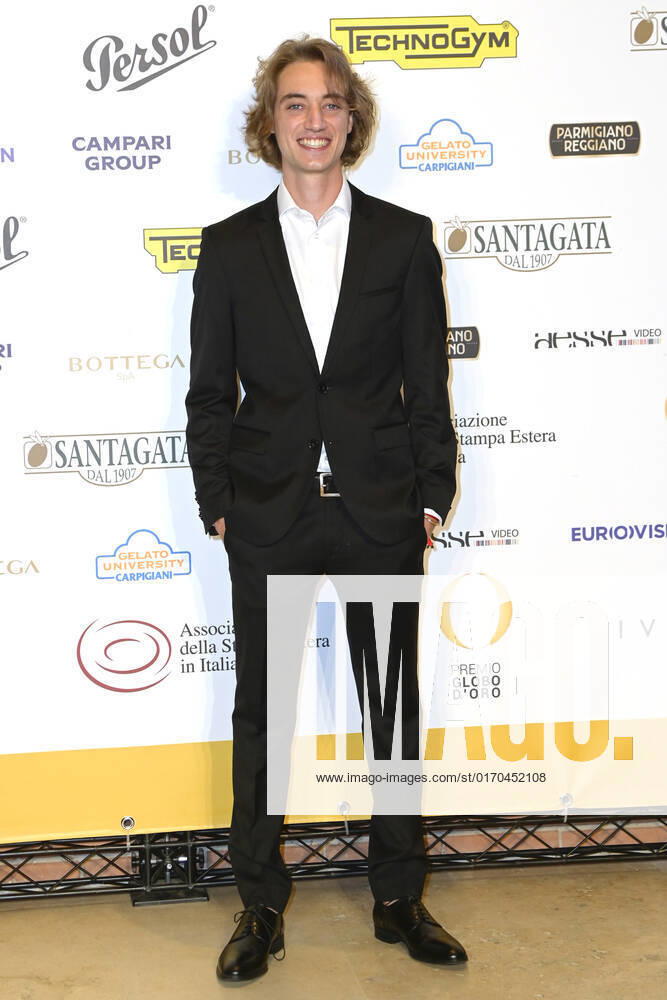 Luca Vergoni bei der 62. Verleihung des Globo d Oro 2022 im Auditorium Parco della Musica. Rom