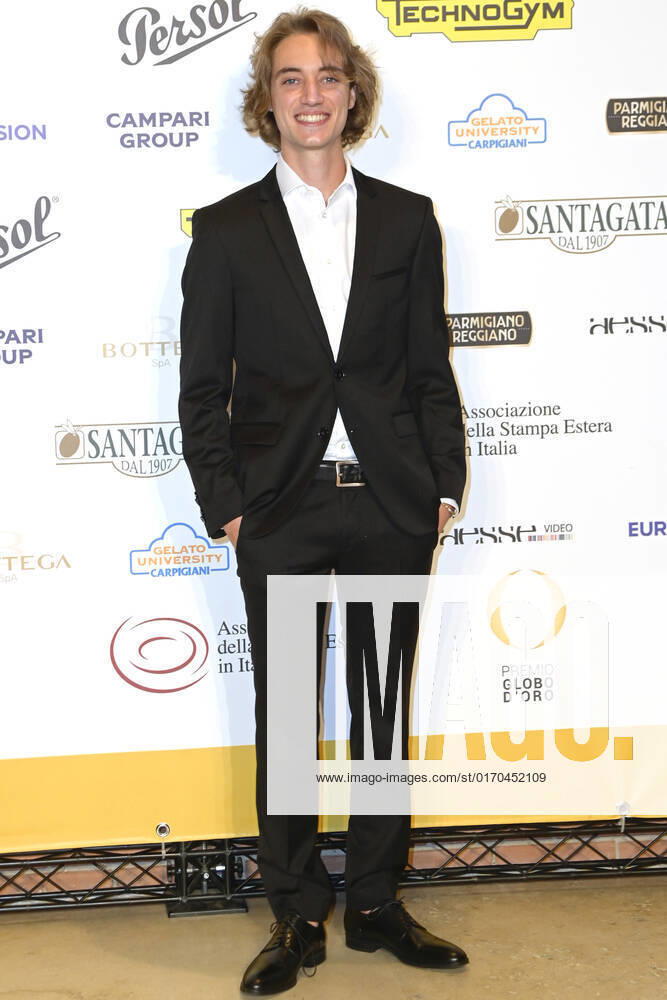 Luca Vergoni bei der 62. Verleihung des Globo d Oro 2022 im Auditorium Parco della Musica. Rom