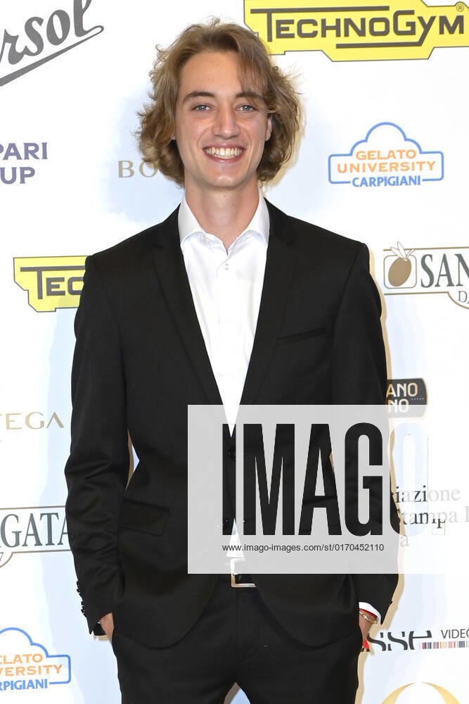 Luca Vergoni bei der 62. Verleihung des Globo d Oro 2022 im Auditorium Parco della Musica. Rom