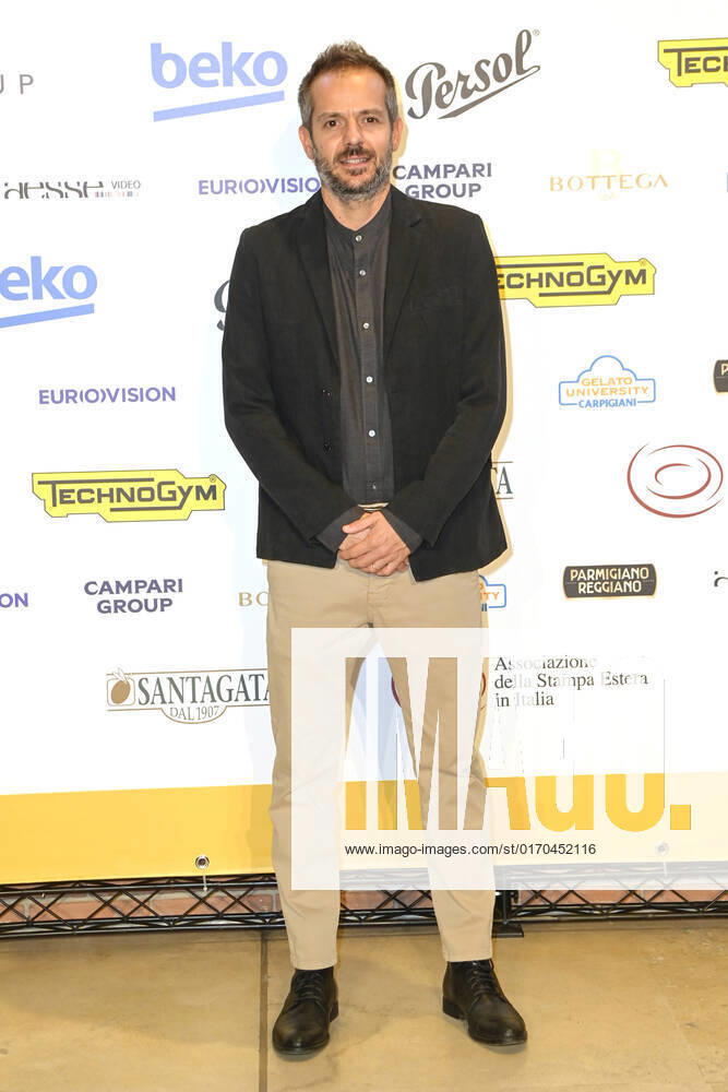 Simone Godano bei der 62. Verleihung des Globo d Oro 2022 im Auditorium Parco della Musica. Rom