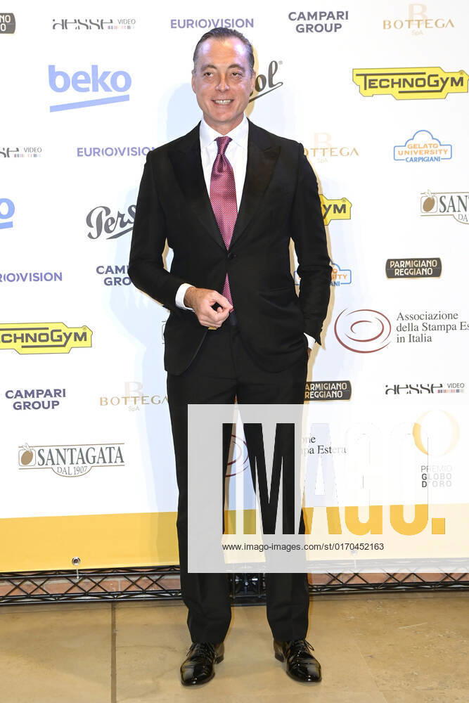 Maurizio Lombardo bei der 62. Verleihung des Globo d Oro 2022 im Auditorium Parco della Musica. Rom