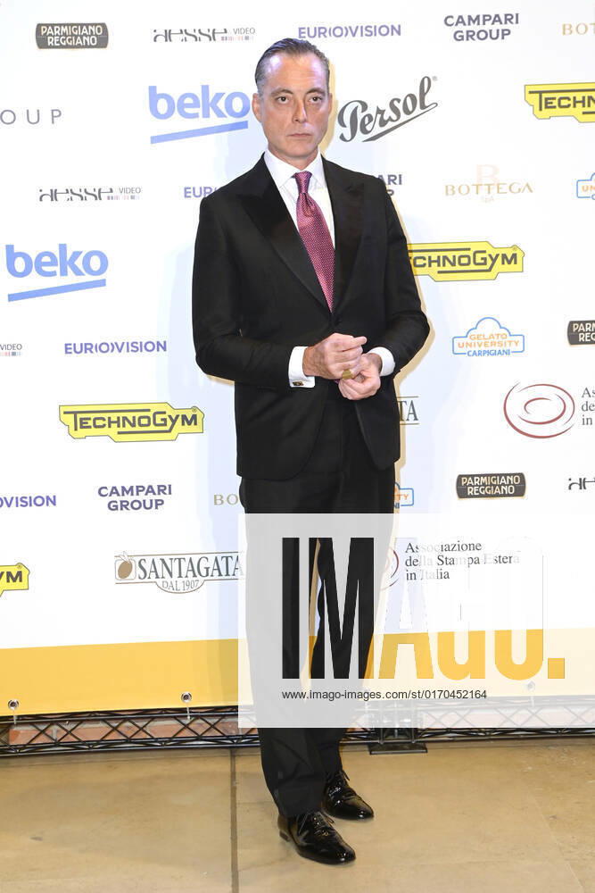 Maurizio Lombardo bei der 62. Verleihung des Globo d Oro 2022 im Auditorium Parco della Musica. Rom