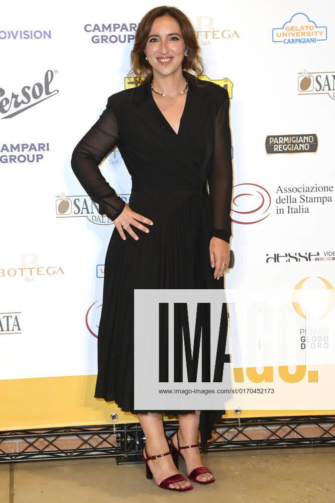 Anna Ferraioli Ravel bei der 62. Verleihung des Globo d Oro 2022 im Auditorium Parco della Musica. Rom