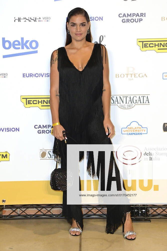 Lina Siciliano bei der 62. Verleihung des Globo d Oro 2022 im Auditorium Parco della Musica. Rom