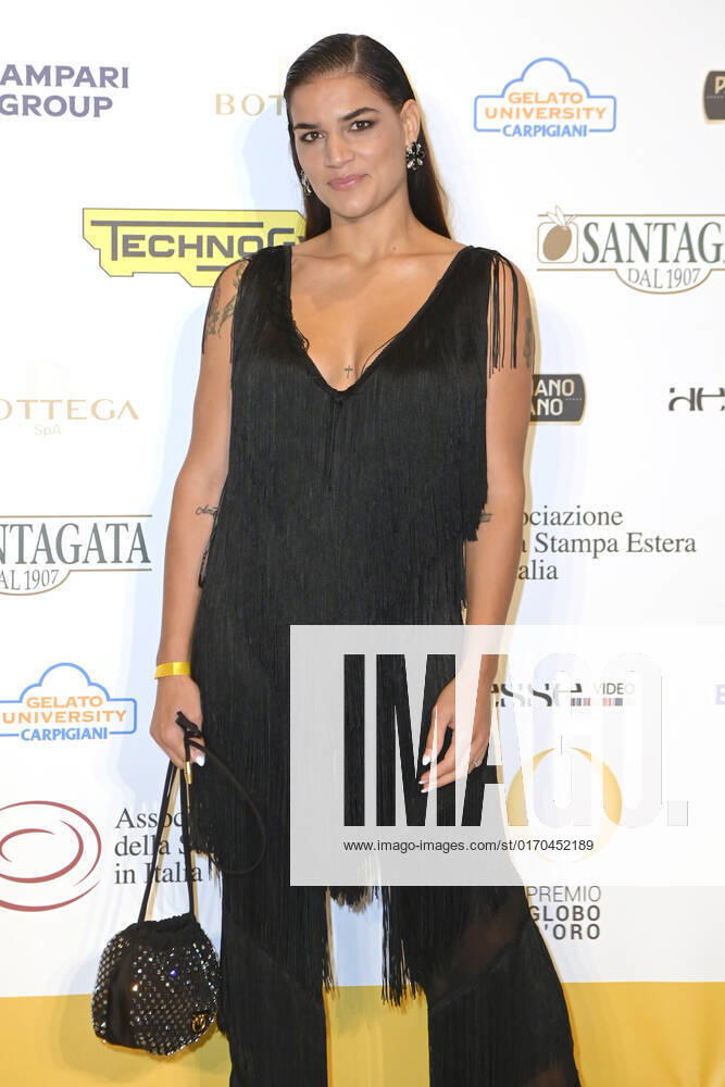 Lina Siciliano bei der 62. Verleihung des Globo d Oro 2022 im Auditorium Parco della Musica. Rom