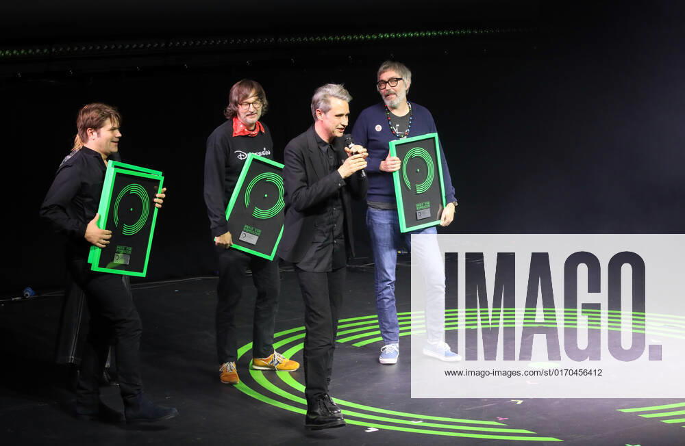 Berlin - Deutschland. Preis für Popkultur, Event im Admiralspalast. Tocotronic gewinnt in der Kategorie Lieblingsalbum .