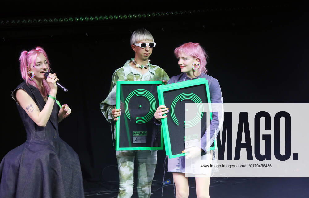 Berlin - Deutschland. Preis für Popkultur, Event im Admiralspalast. Blond gewinnt in der Kategorie Schönste Geschichte .