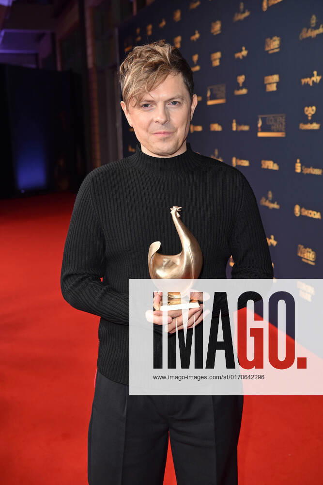 Michael Patrick Kelly bei der GOLDENE HENNE 2022 in der Media City in Leipzig am 07.10.2022 - Preisträger