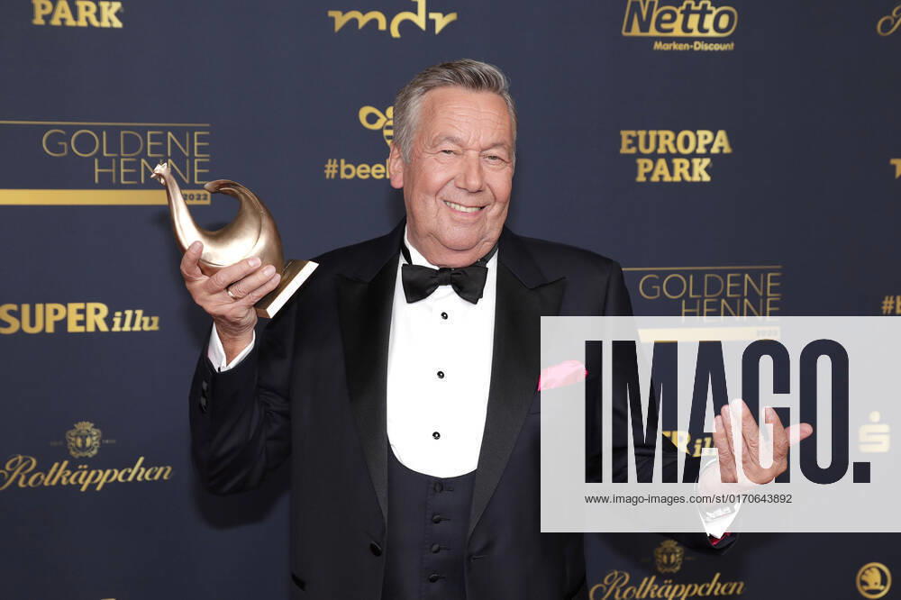Preisträger Roland Kaiser bei der Verleihung Die Goldene Henne am 7.10.2022 in Leipzig Die Goldene Henne 2022 Verleihung in Leipzig - Preisträger Gewinner