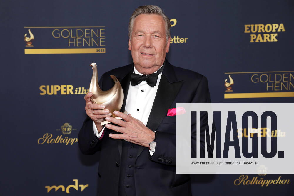 Preisträger Roland Kaiser bei der Verleihung Die Goldene Henne am 7.10.2022 in Leipzig Die Goldene Henne 2022 Verleihung in Leipzig - Preisträger Gewinner