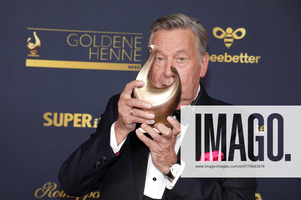 Preisträger Roland Kaiser bei der Verleihung Die Goldene Henne am 7.10.2022 in Leipzig Die Goldene Henne 2022 Verleihung in Leipzig - Preisträger Gewinner