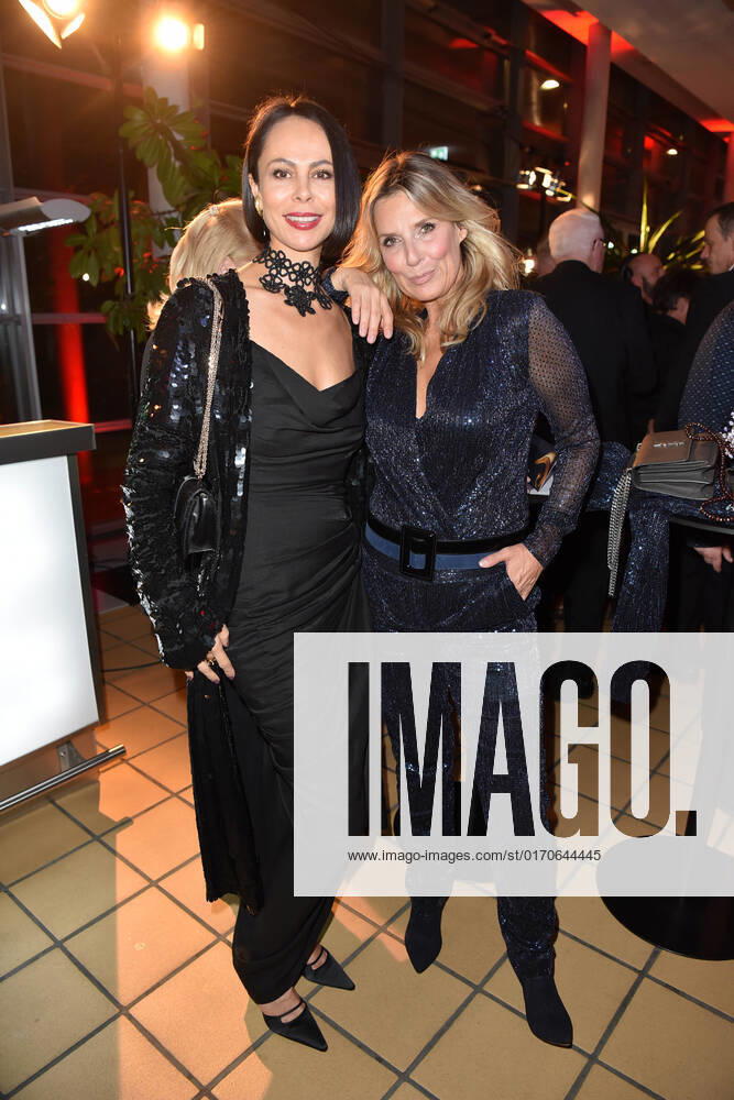 Natalia Klitschko, Kim Fisher bei der GOLDENE HENNE 2022 in der Media City in Leipzig am 07.10.2022 - Aftershowparty