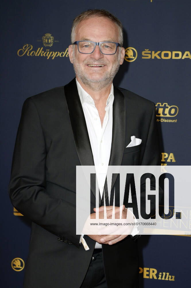 Frank Plasberg bei der 28. Verleihung der Goldenen Henne 2022 im Studio 3 der Media City des MDR. Berlin