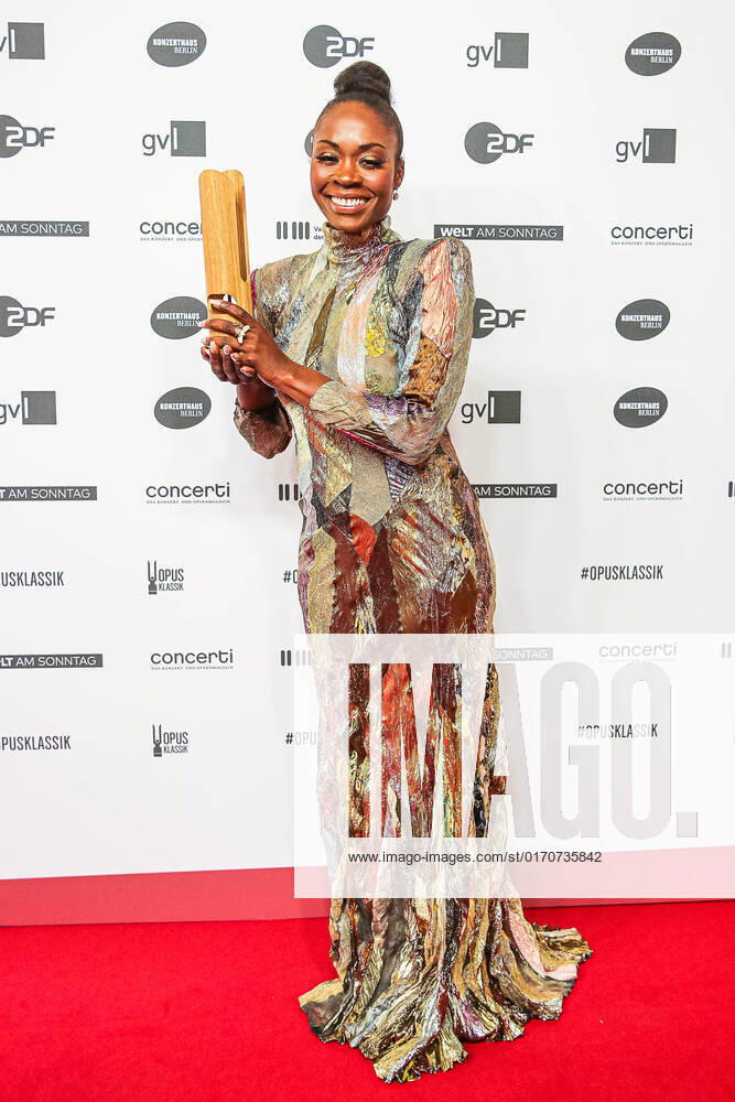 Jeanine De Bique bei der Verleihung des OPUS Klassik Award 2022 im Konzerthaus Berlin am Gendarmenmarkt. OPUS Klassik 2022