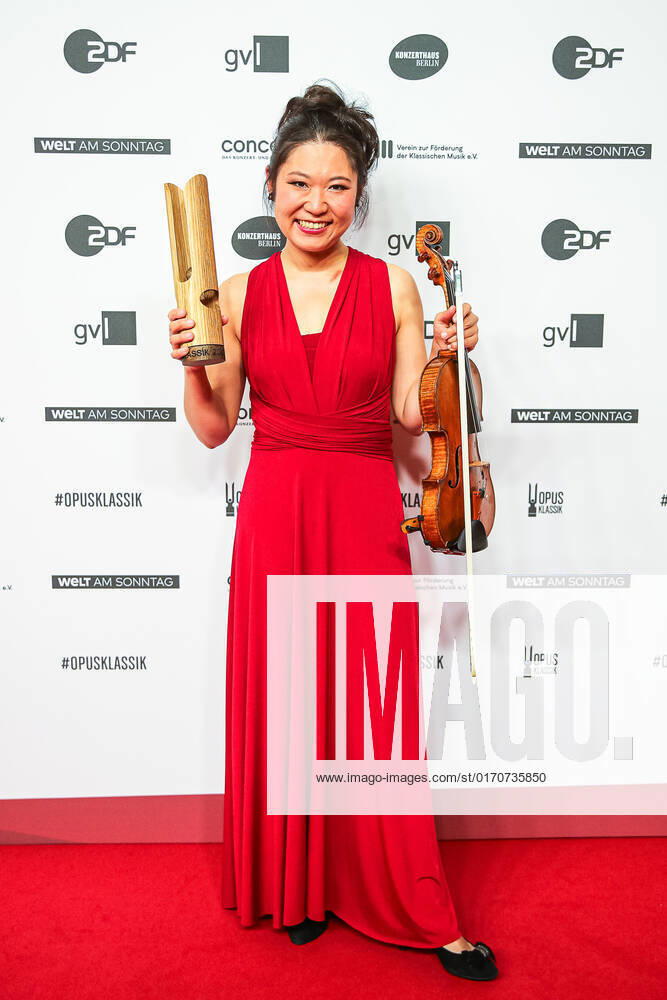 Tianwa Yang bei der Verleihung des OPUS Klassik Award 2022 im Konzerthaus Berlin am Gendarmenmarkt. OPUS Klassik 2022