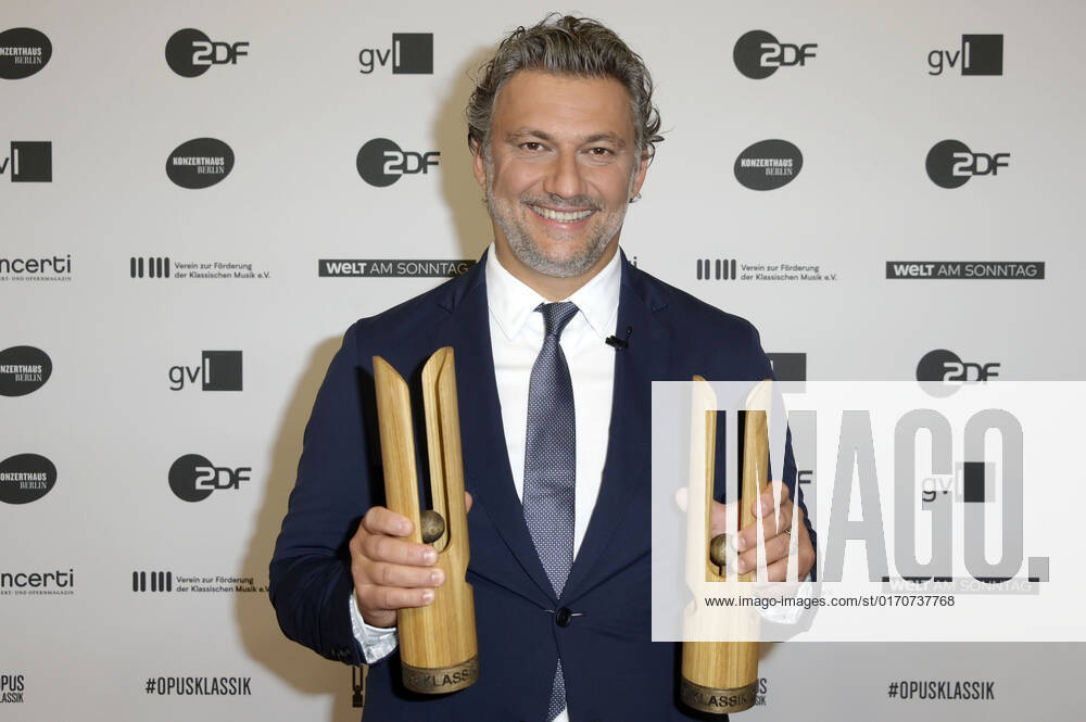 Jonas Kaufmann bei der Verleihung des Opus Klassik 2022 im Konzerthaus am Gendarmenmarkt. Berlin