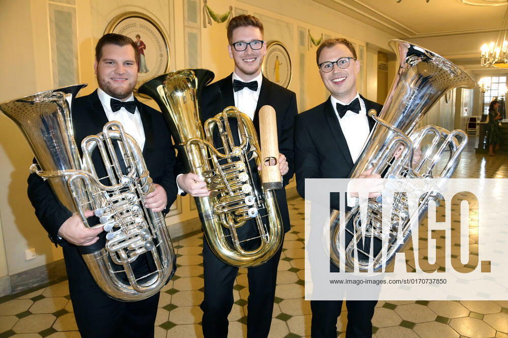 Trio 21Meter60 bei der Verleihung des Opus Klassik 2022 im Konzerthaus am Gendarmenmarkt. Berlin